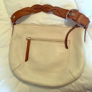 Coach Leather Hobo Saddle Bag