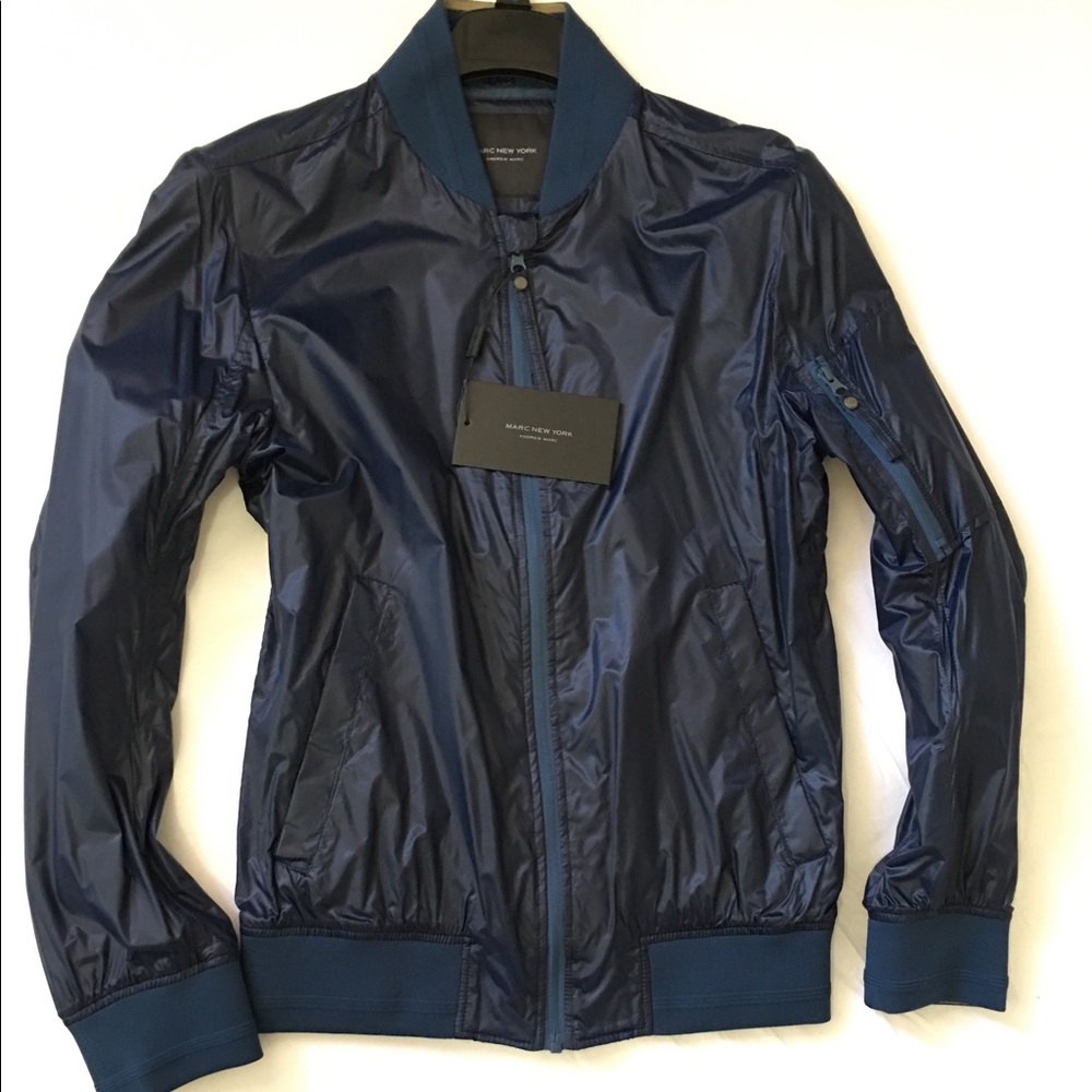 NWT Light Bomber J. by Andrew Marc. Color: Aqua