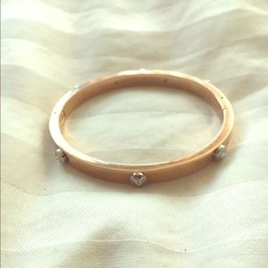 Henri Bendel's rose gold and silver bangle Henri Bendel's rose gold and silver bangle