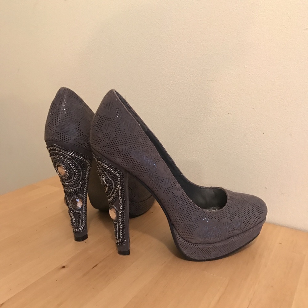 Naughty Monkey - Rhinestone - High Heel - New