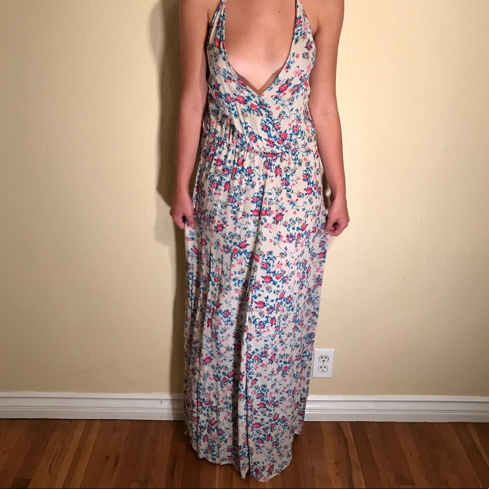 Floral Max-Dress