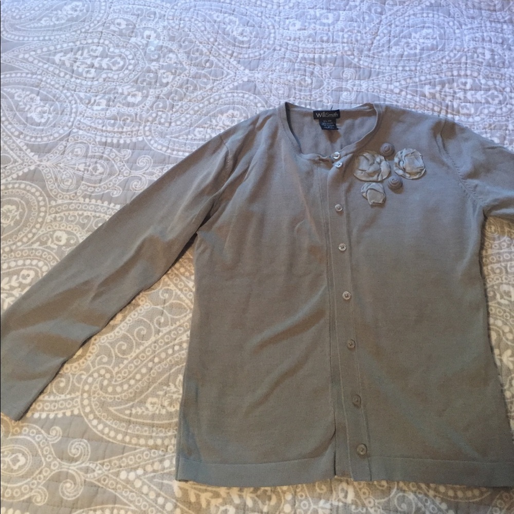 Casual flower sweater