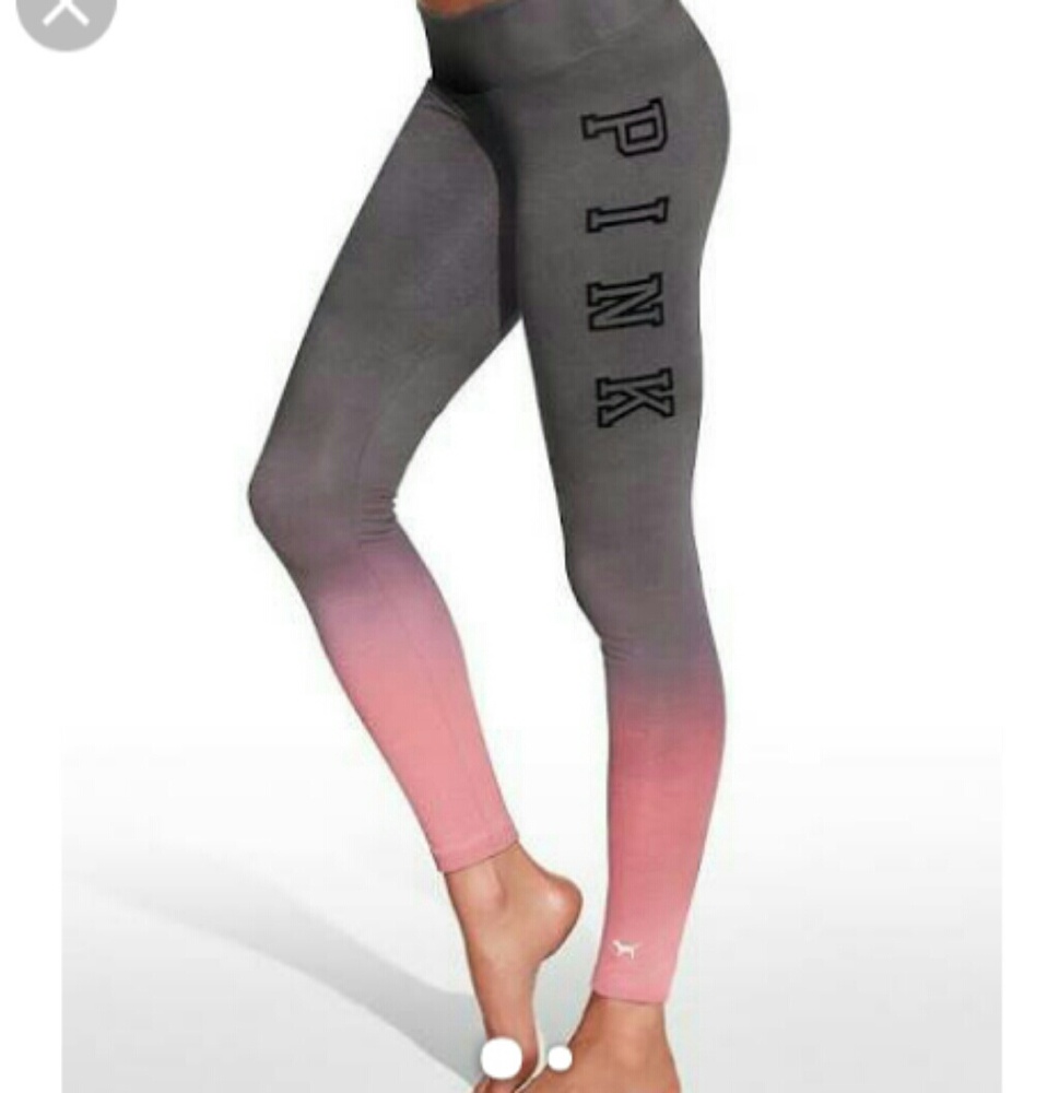 Nwt vs pink ombre leggings
