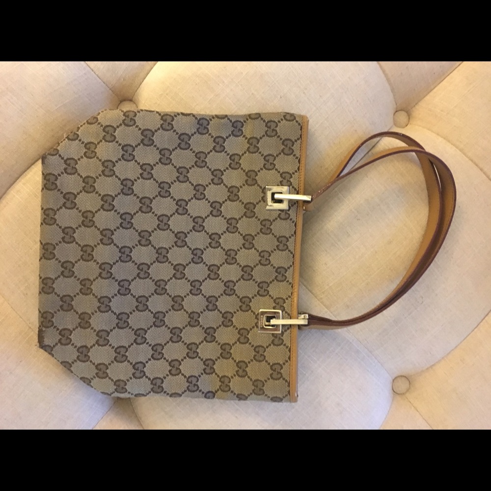 Gucci Canvas Handbag