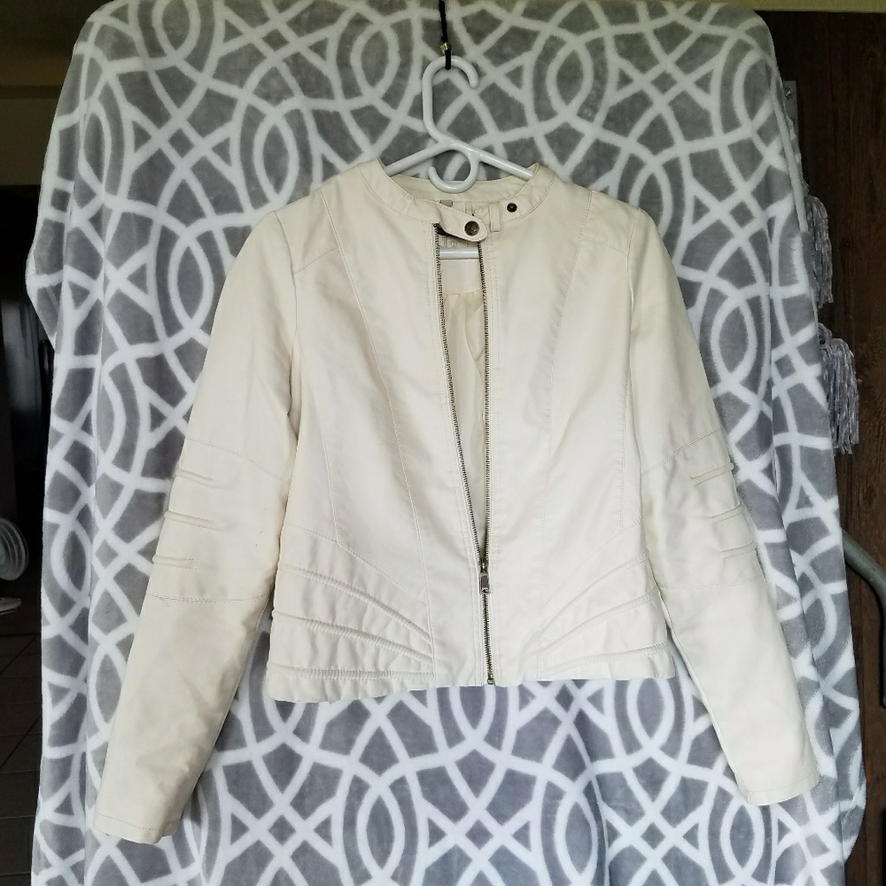 J-2 pleated moto jacket.