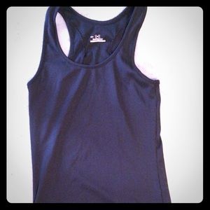 Black Under Armour Heat Gear Tank Top - Small
