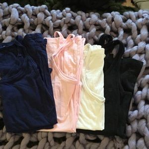 Lot of 4 tank tops