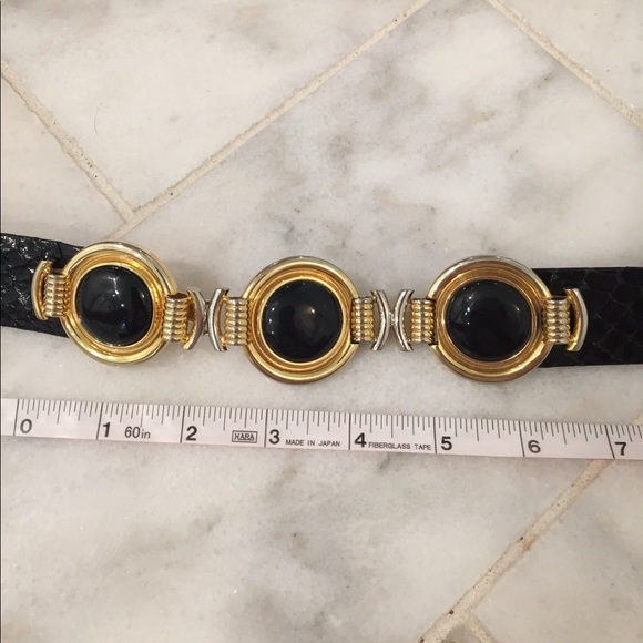 Vintage Judith Leiber Belt Snakeskin main image 5