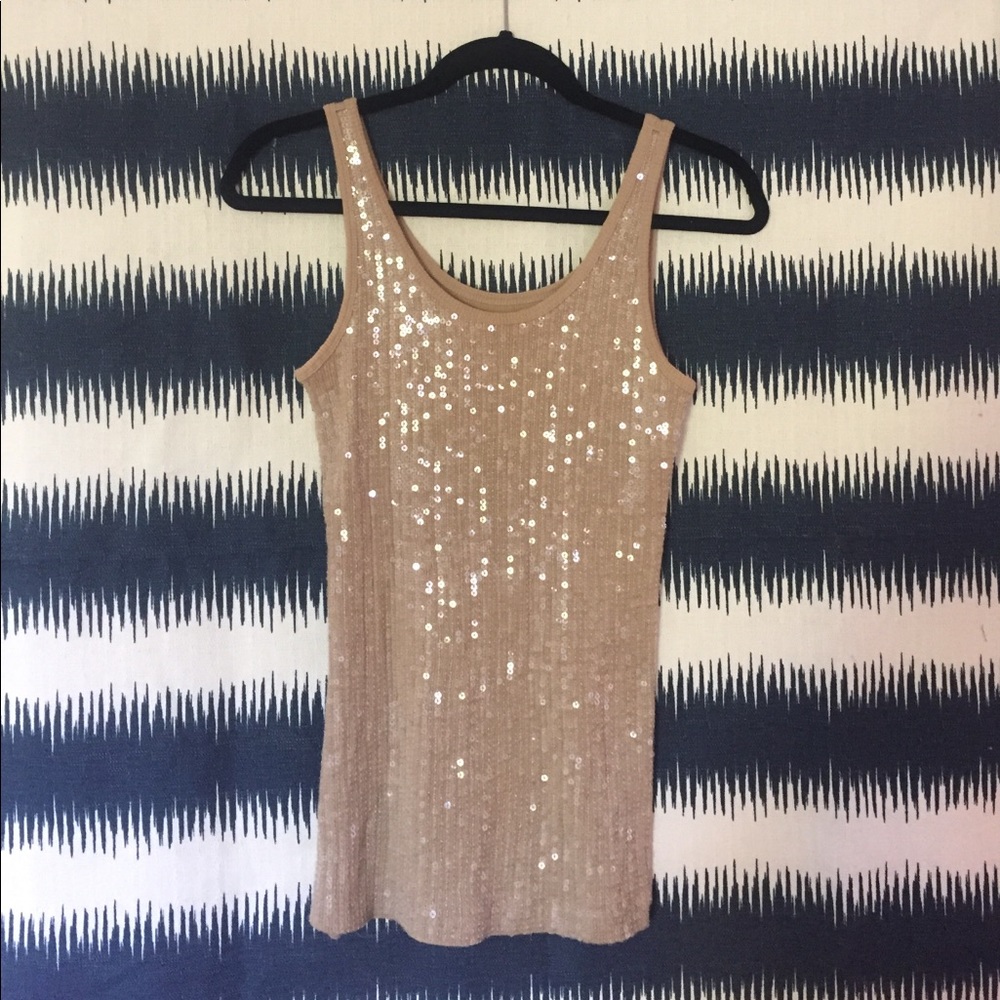 The Limited Sequined Tank