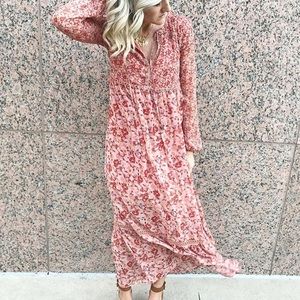 Floral maxi dress
