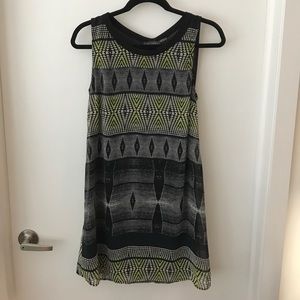 ASTR Tribal print shift dress