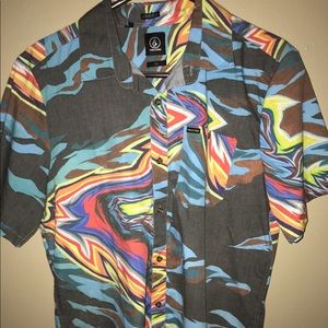 Volcom short sleeve button up