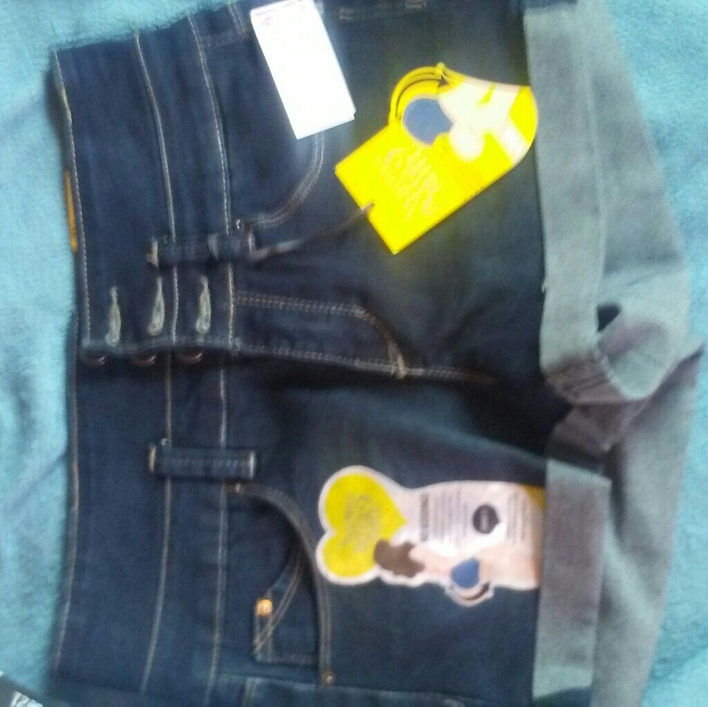 Wanna better butt high waisted jean shorts nwt