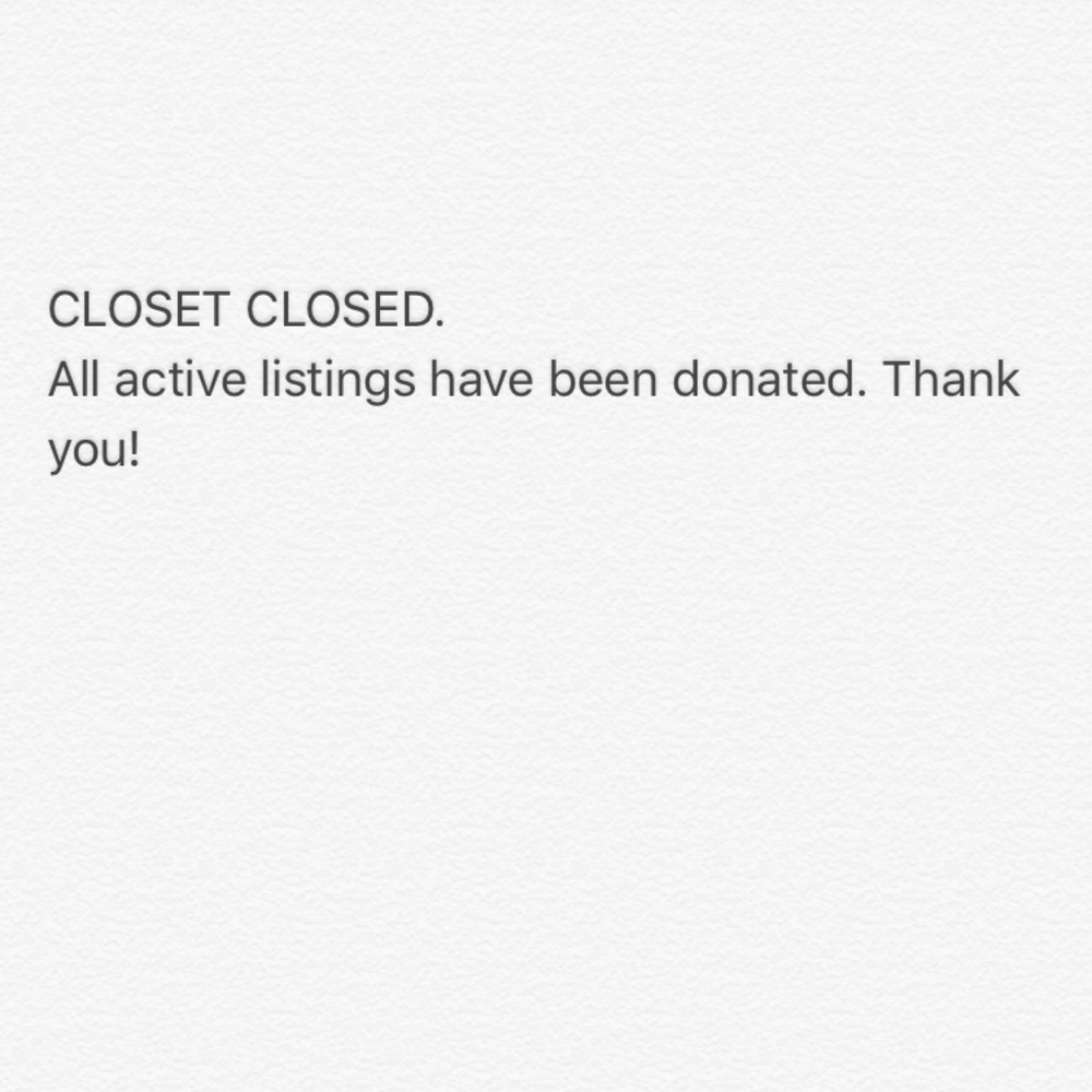 CLOSET CLOSED - Picture 1 of 1