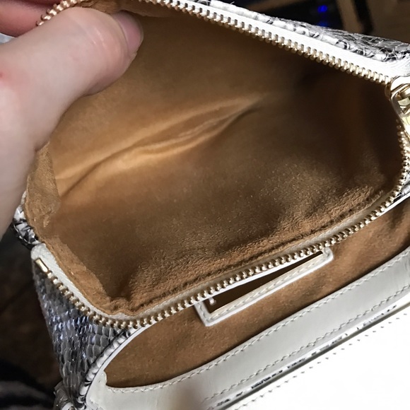 $1295 Jimmy Choo Shadow Snakeskin Chain mini bag - Picture 5 of 8