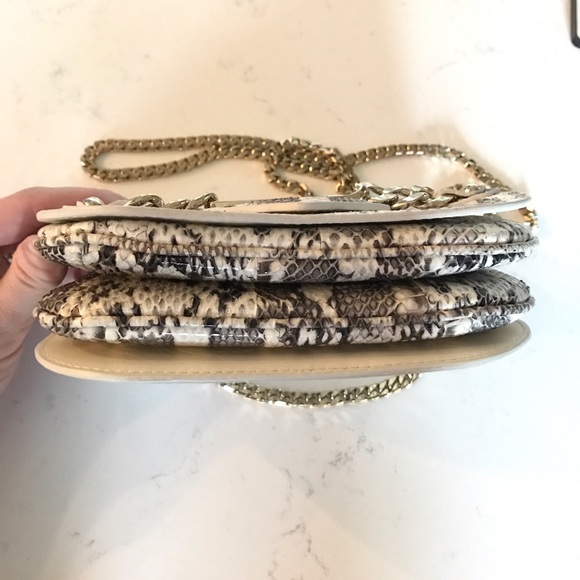 $1295 Jimmy Choo Shadow Snakeskin Chain mini bag - Picture 8 of 8