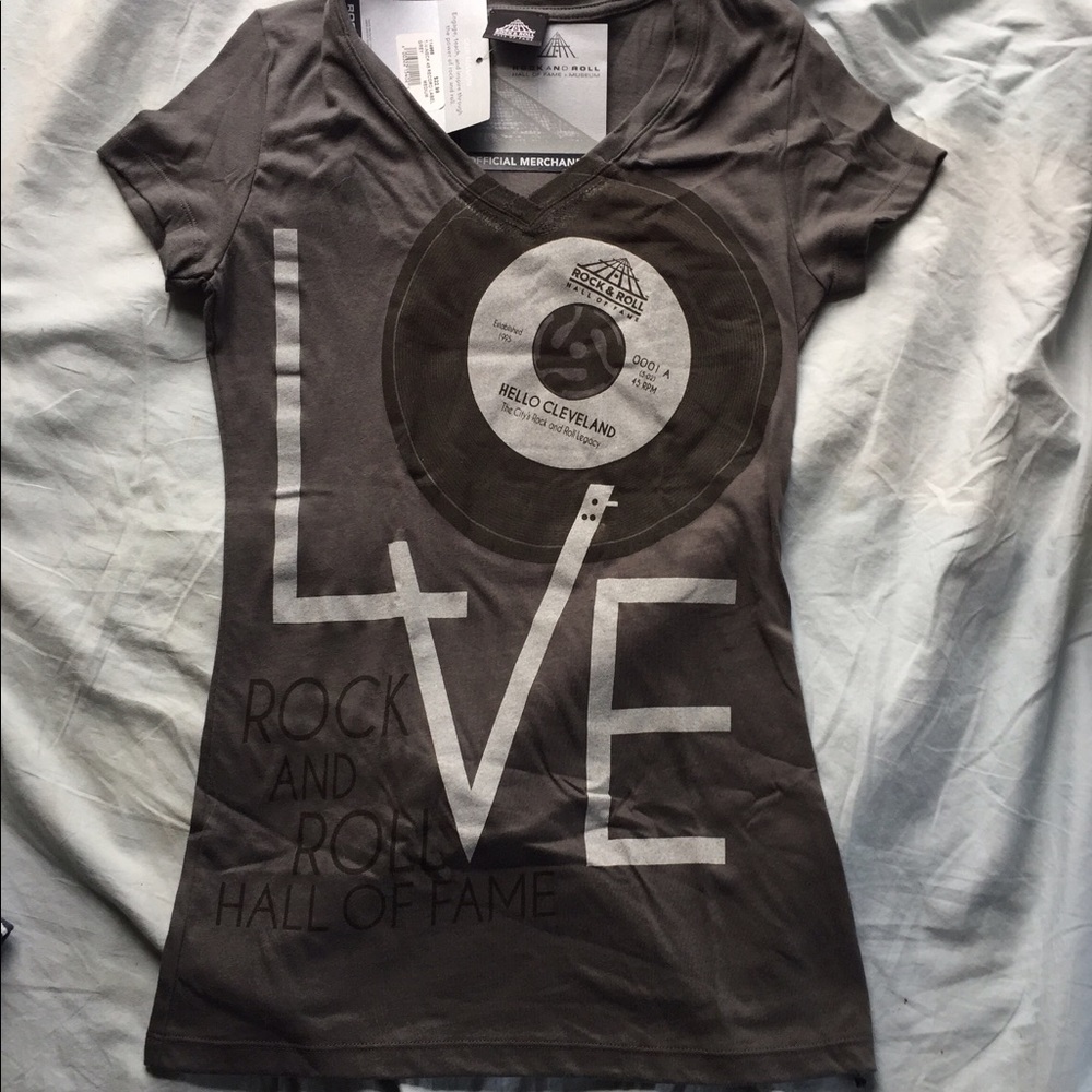 Rock&Roll Hall of Fame cotton t-shirt. Never worn