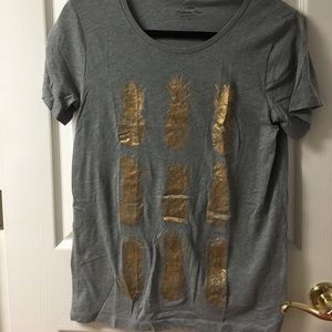 Jcrew Pineapple shirt