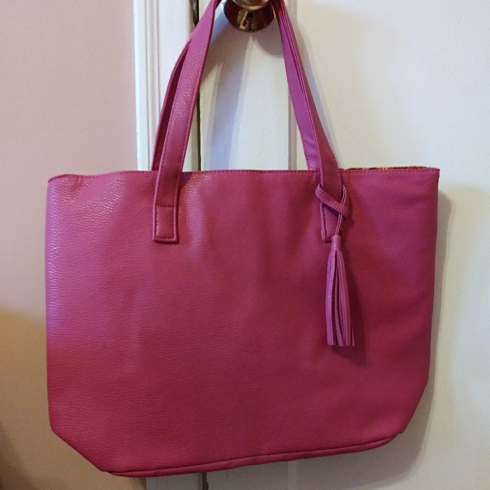 Pink bar purse new