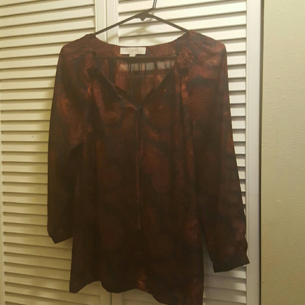 Ann Taylor Loft blouse
