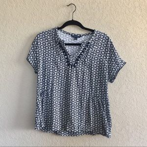 Tommy Hilfiger short sleeve blouse