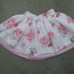 Janie and Jack skirt & shirt