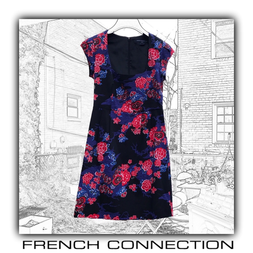 Beautiful Floral French Connection Dress