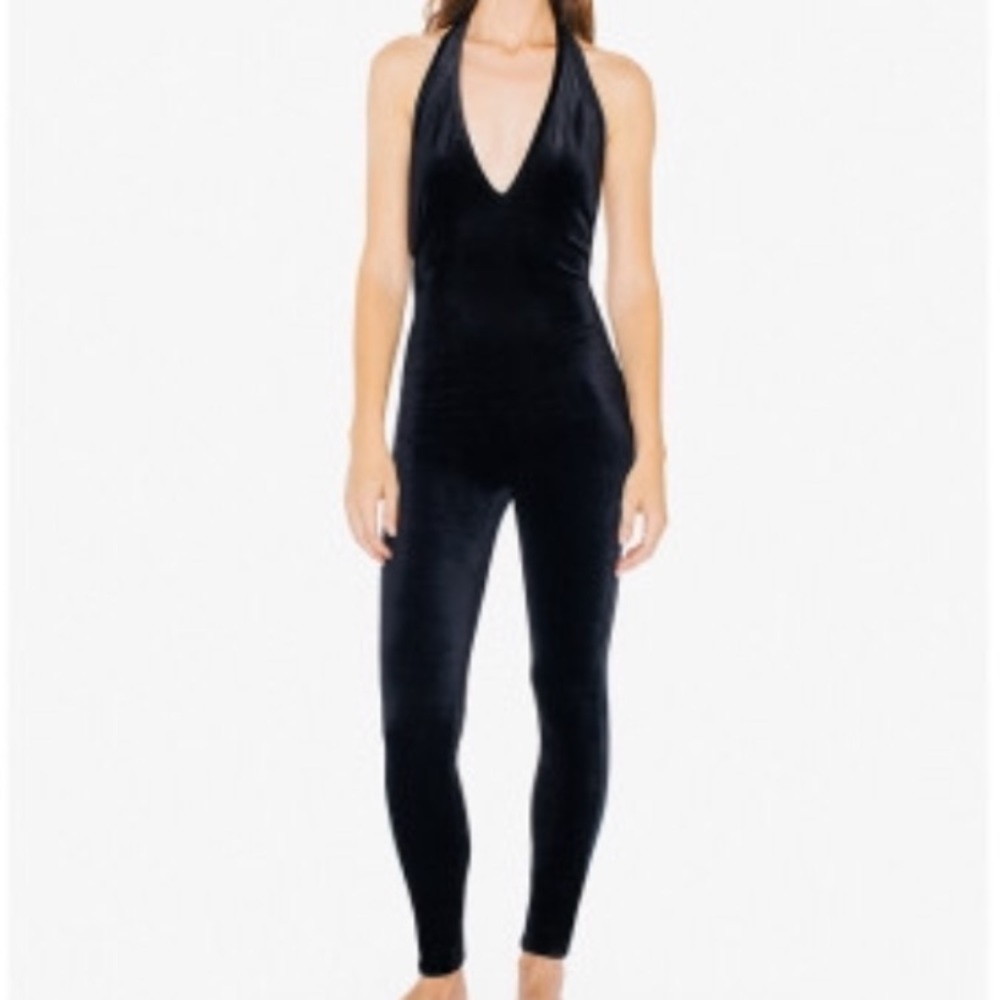 American Apparel velvet catsuit