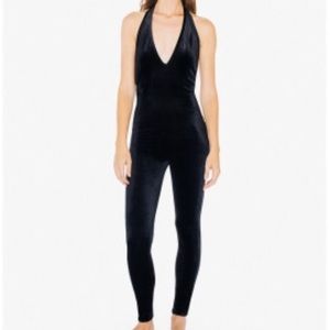 American Apparel velvet catsuit
