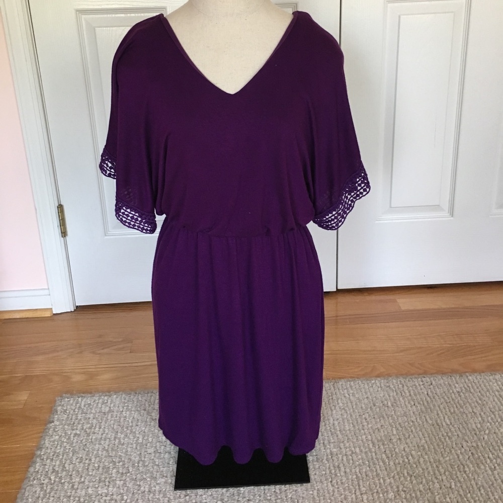 Purple dress