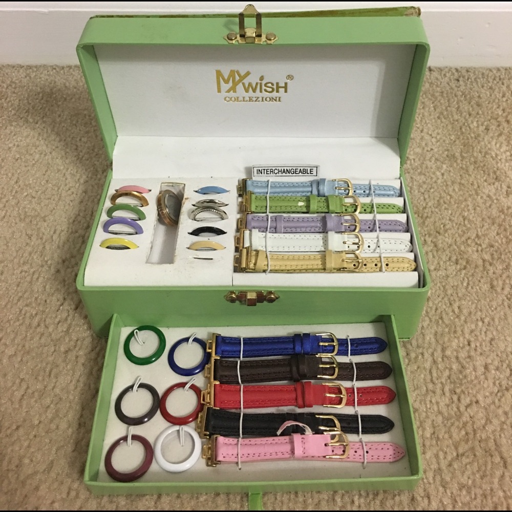 Interchangeable watch set