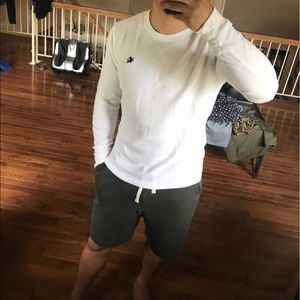 Express Long Sleeve White Shirt