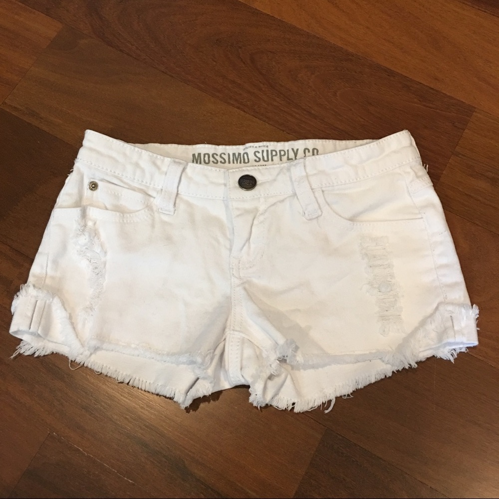 Mossimo White Shorts