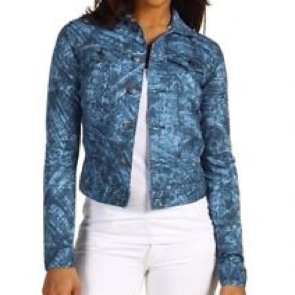 Calvin Klein Eclipse Combo Print Jacket - image 1