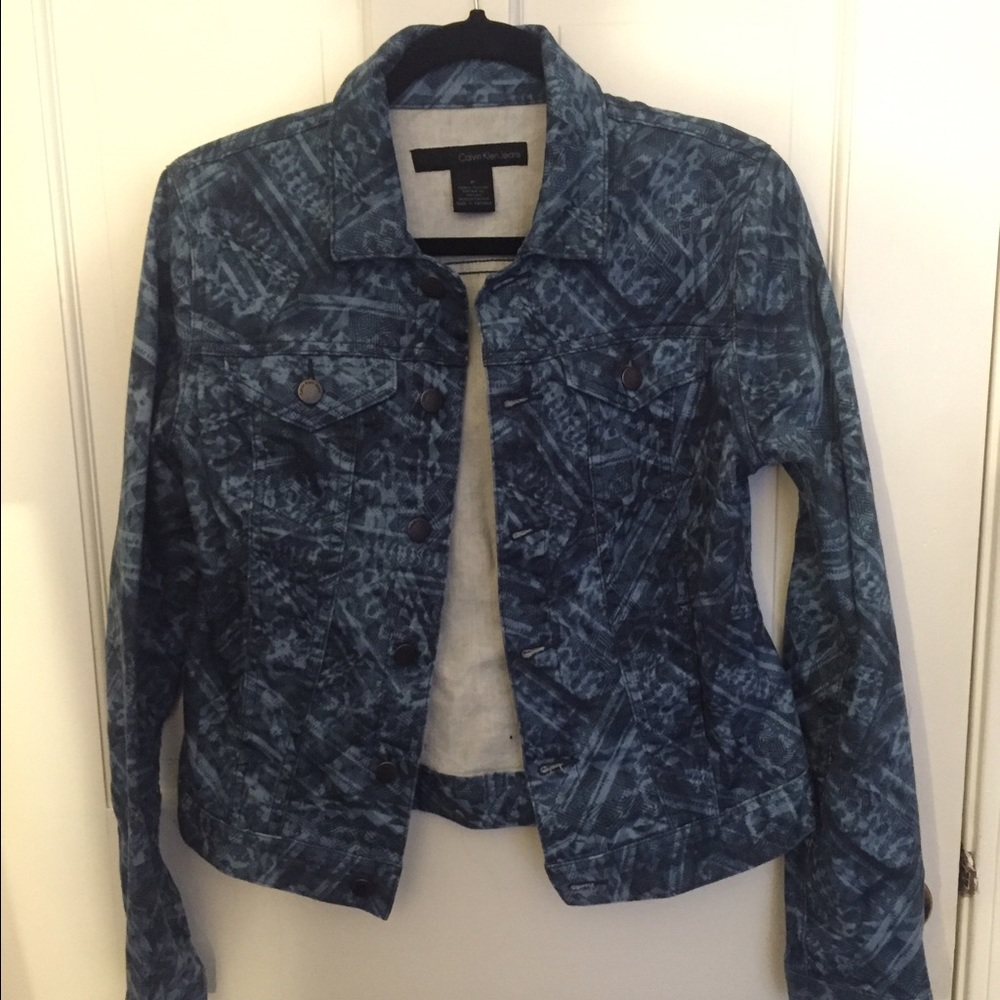 Calvin Klein Eclipse Combo Print Jacket - image 2