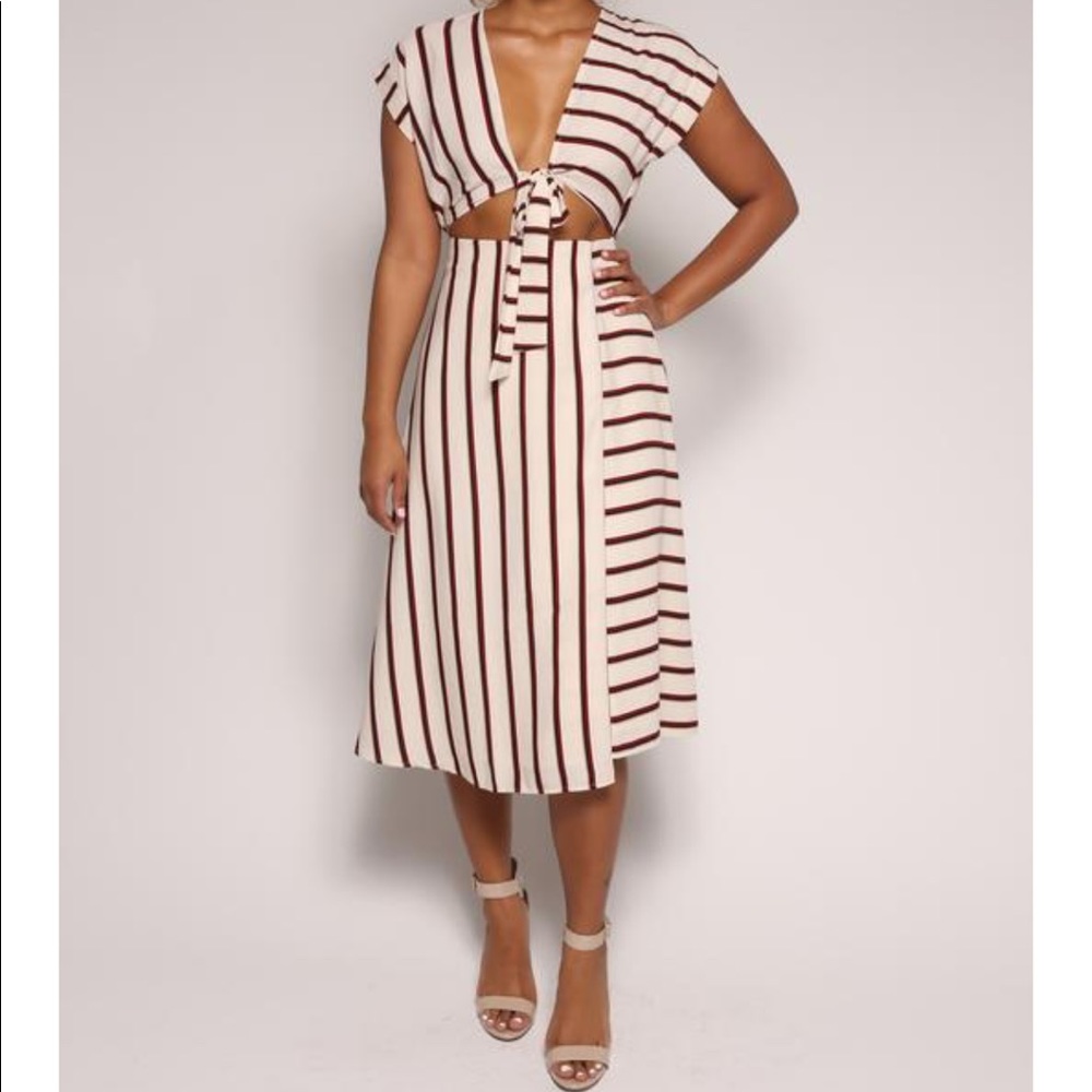 Super cute midi dress from Sonyabee Boutique
