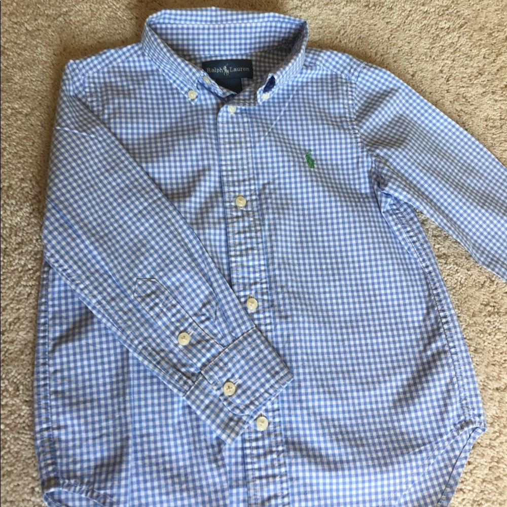 Blue RALPH Lauren Kids Shirt