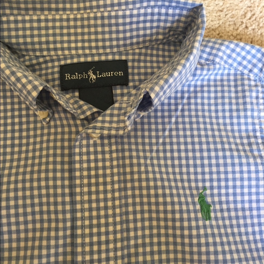 Blue RALPH Lauren Kids Shirt - Picture 2 of 3