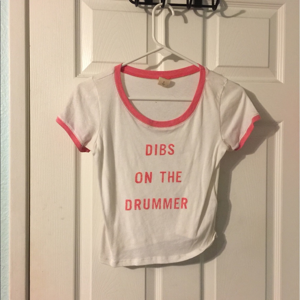 Hollister dibs on the drummer tee