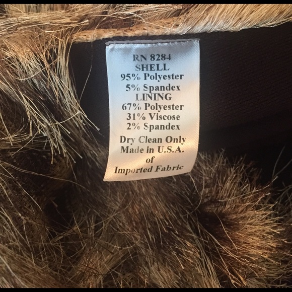 Faux Fur VEST Abi Ferrin Josie (#27) - Picture 6 of 7