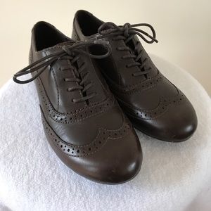 Clarks bayham leather oxfords soft cushion