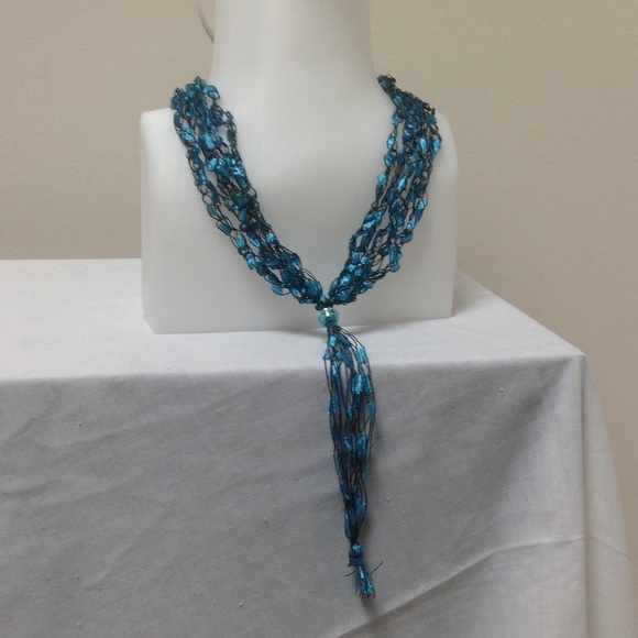 Beaded Crochet Necklace - Picture 2 of 8