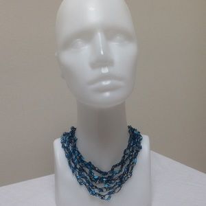 Beaded Crochet Necklace