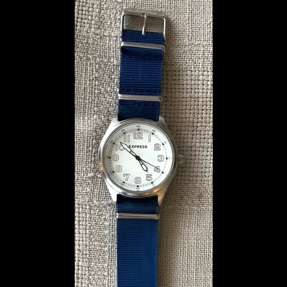 Express | Accessories | Express Blue Watch If62 | Poshmark