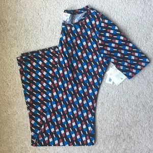 Lularoe Large Julia (pencil dress)