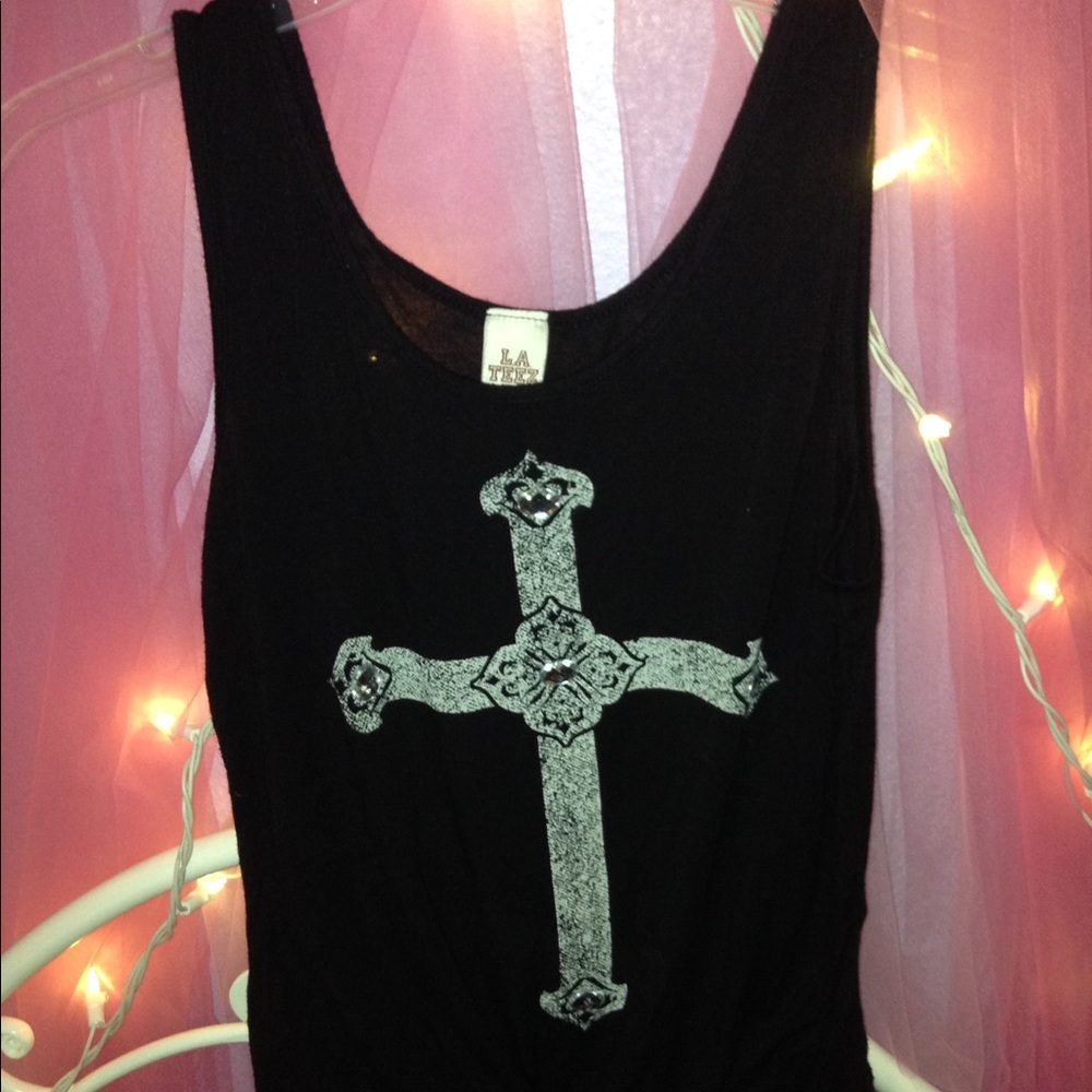 Cross Tank Top
