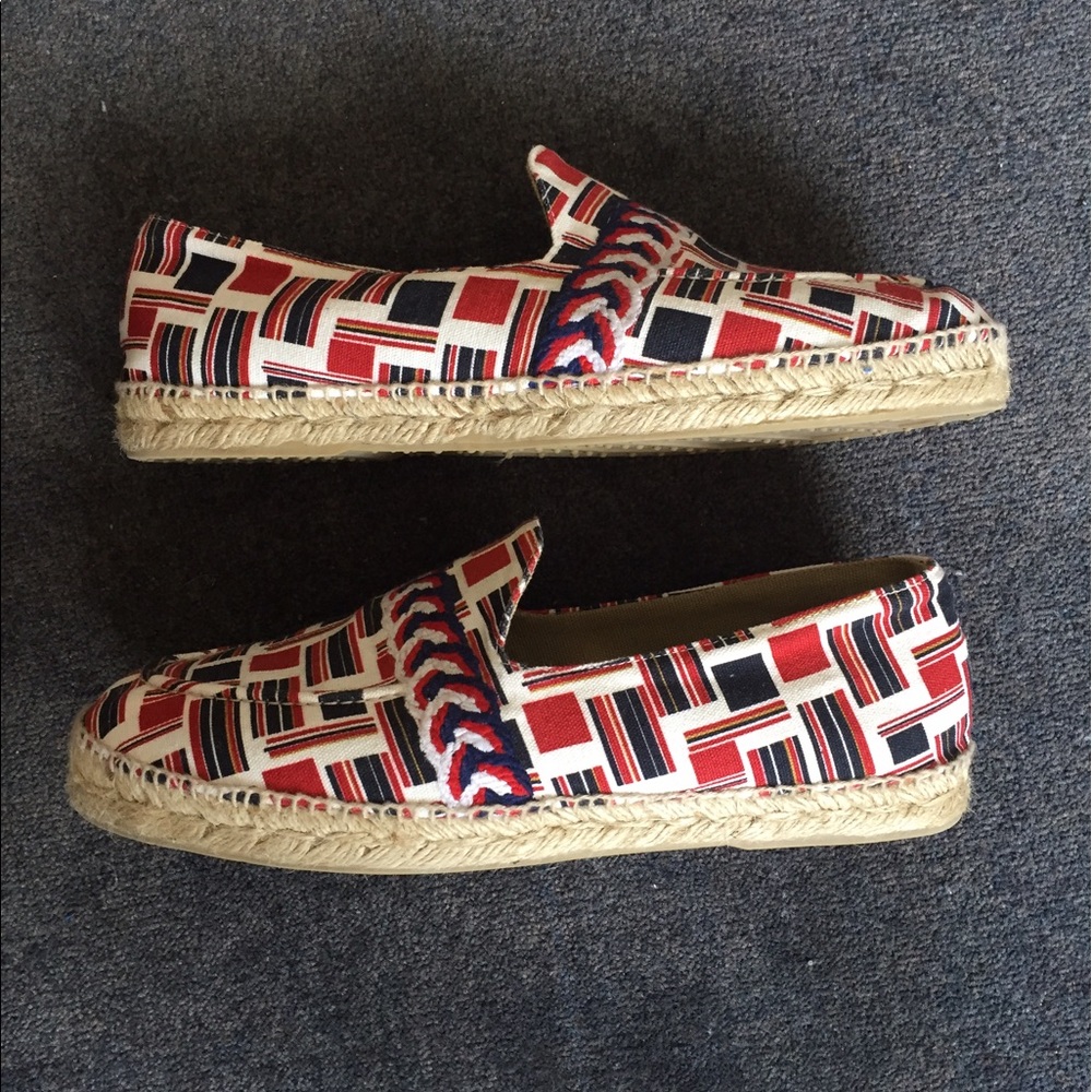 BROOKS BROTHERS BLACK FLEECE ESPADRILLES