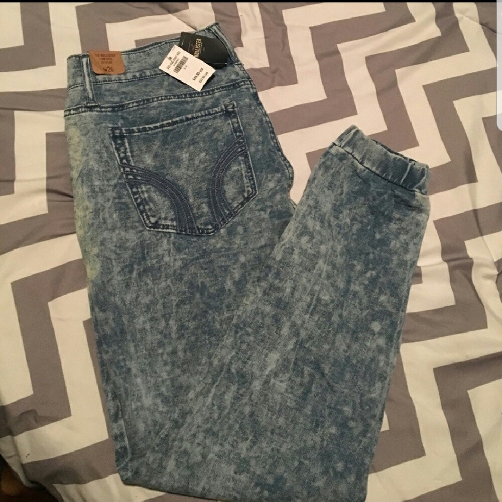 Acid wash joggers