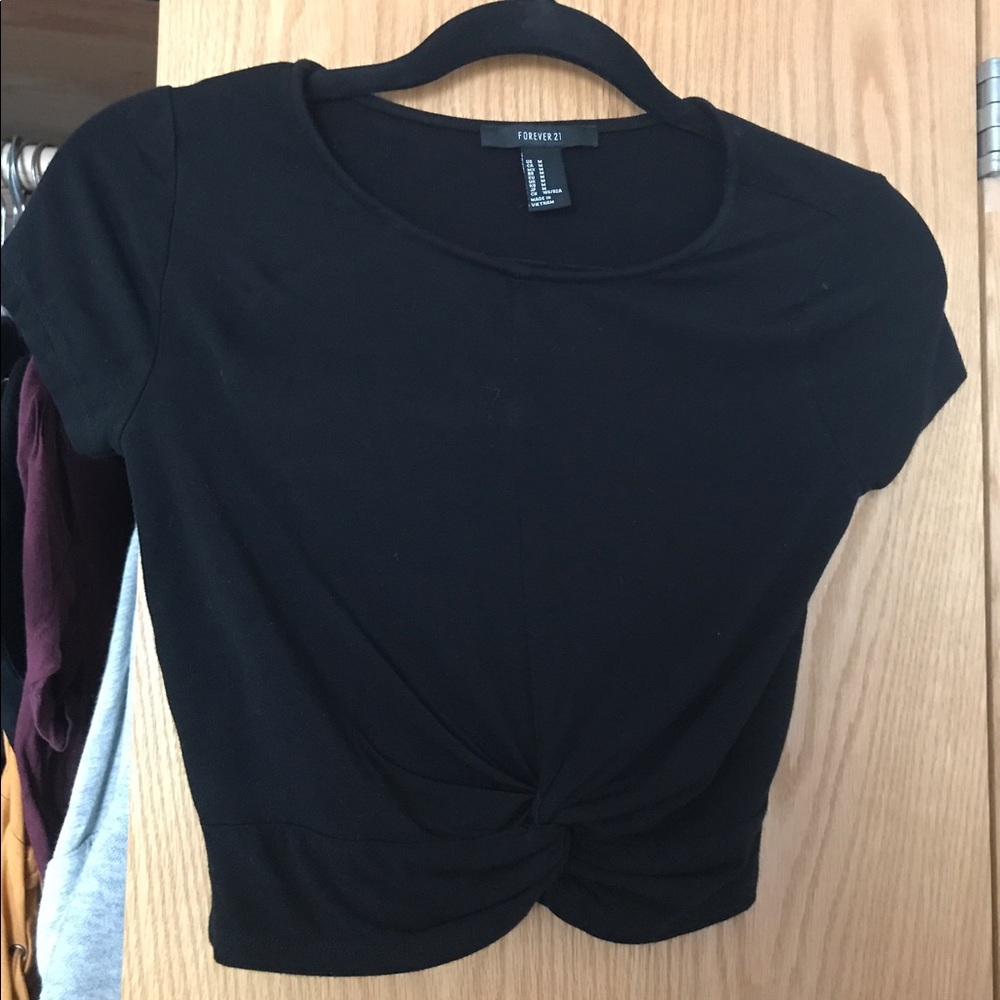 Crop top twist in front