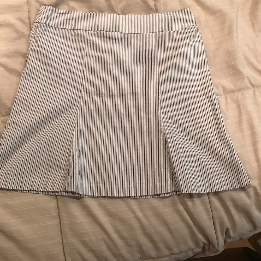 Black and white skirt